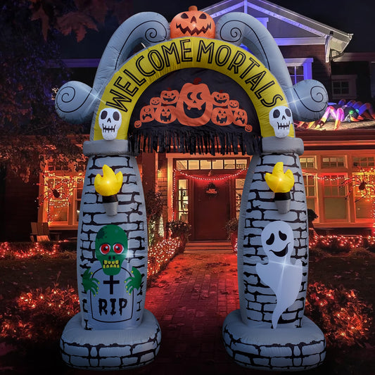 10 Ft Halloween Inflatable Archway Arch Decoration Decor