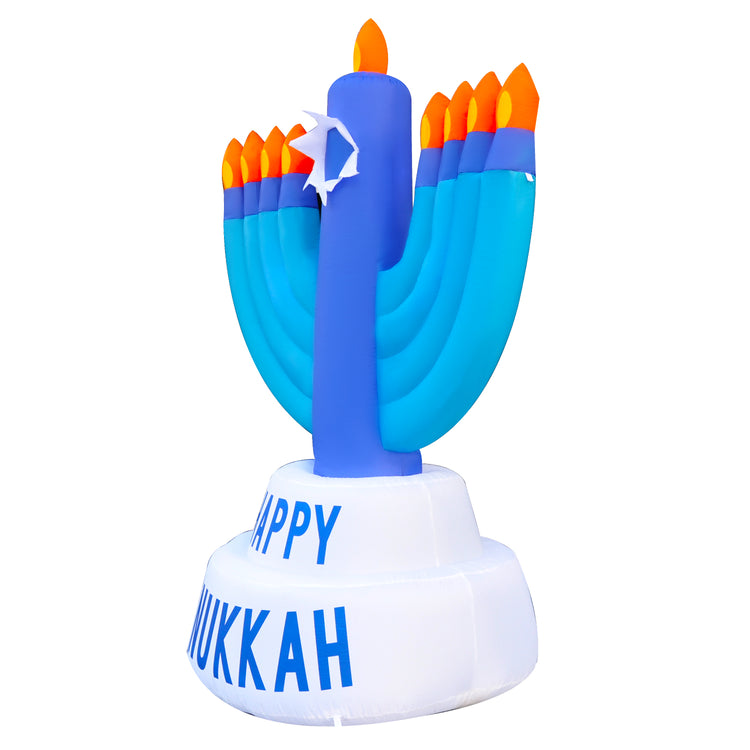 8 Ft Seasonblow Inflatable Hanukkah Candle