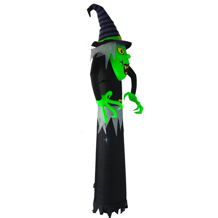8 Ft Seasonblow Inflatable Halloween Witch